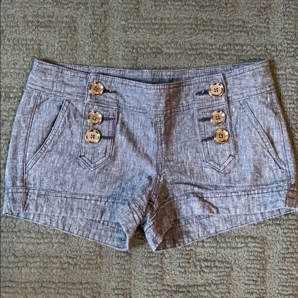 Express denim shorts